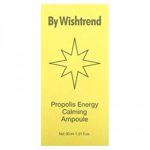 By Wishtrend, Энергетическая успокаивающая ампула с прополисом, 30 мл (1,01 жидк. Унции)