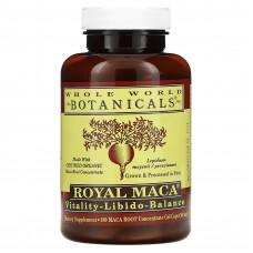 Whole World Botanicals, Royal Maca, 250 мг, 180 капсул