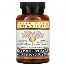 Whole World Botanicals, Royal Maca®, королевская мака для приема при менопаузе, 500 мг, 120 вегетарианских капсул