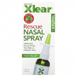 Xlear, Спасательный спрей для носа с ксилитолом, быстрое облегчение, 45 мл (1,5 жидк. Унции)