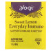 Yogi Tea, Everyday Immune, чай для поддержки иммунитета со вкусом сладкого лимона, без кофеина, 16 чайных пакетиков по 32 г (1,12 унции)
