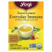 Yogi Tea, Everyday Immune, чай для поддержки иммунитета со вкусом сладкого лимона, без кофеина, 16 чайных пакетиков по 32 г (1,12 унции)
