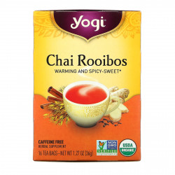 Yogi Tea, чай ройбуш, без кофеина, 16 чайных пакетиков, 36 г (1,27 унции)