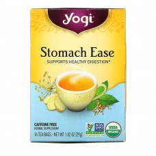 Yogi Tea, для облегчения пищеварения, 16 чайных пакетиков, 1,02 унции (29 г)
