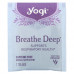 Yogi Tea, Breathe Deep, без кофеина, 16 чайных пакетиков, 32 г (1,12 унции)