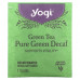 Yogi Tea, чистый зеленый чай, без кофеина, 16 чайных пакетиков, 31 г (1,09 унции)