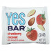 Yes Bar, Snack Bar, клубника и кокос, 6 батончиков по 40 г (1,4 унции)