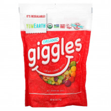 YumEarth, Organic Giggles, органические конфеты, 142 г (5 унций)
