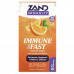 Zand, Immune Fast, пикантный апельсин, 30 жевательных таблеток