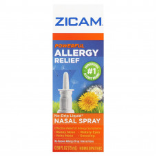 Zicam, Powerful Allergy Relief, жидкий спрей для носа без капель, 15 мл (0,50 жидк. Унции)