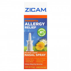 Zicam, Powerful Allergy Relief, жидкий спрей для носа без капель, 15 мл (0,50 жидк. Унции)