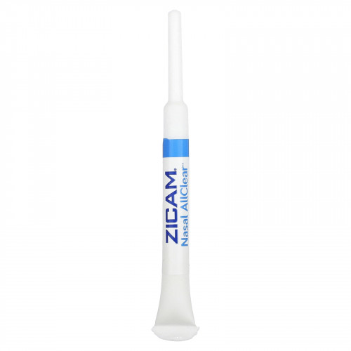 Zicam, Nasal AllClear, очищающее средство для носа с охлаждающим ментолом, 20 тампонов