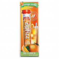 Zipfizz, Energy Drink Mix, апельсиновая сода, 20 тюбиков, 11 г (0,39 унции)