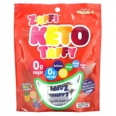 Zollipops, Zaffi, Keto Taffy, фрукты, 85 г (3 унции)
