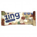 Zing Bars, растительный батончик, темный шоколад с фундуком и пастой из фундука, 12 батончиков по 50 г (1,76 унции)