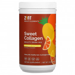 Zint, Sweet Collagen, ананас и апельсин, 283 г (10 унций)