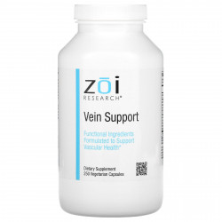 ZOI Research, средство для укрепления вен, 250 вегетарианских капсул