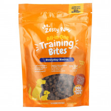 Zesty Paws, All-In-One Training Bites, комплекс для тренировок, для собак всех возрастов, арахисовое масло, 340 г (12 унций)
