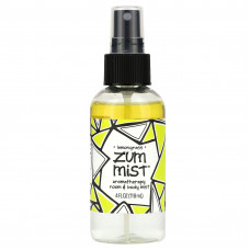 ZUM, Zum Mist, ароматерапевтический спрей для комнаты и тела, лемонграсс, 118 мл (4 жидк. Унции)